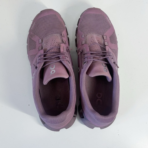 On Running Women's Athletic Shoes in Purple - Picture 6 of 7